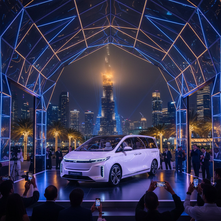 Faraday Future Launches FX Super One in Dubai