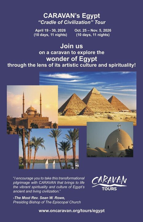 Church Launches New Pilgrimages to Egypt Through CARAVAN Initiative