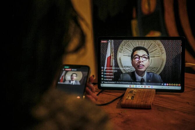Madagascar's Ousted President Confirms Fleeing Amid Political Crisis