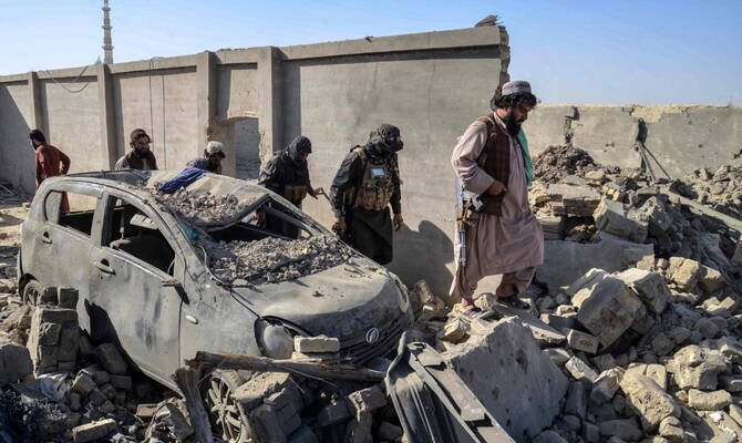 Afghanistan's Taliban Government Blames Pakistan for Drone Strikes on Kabul