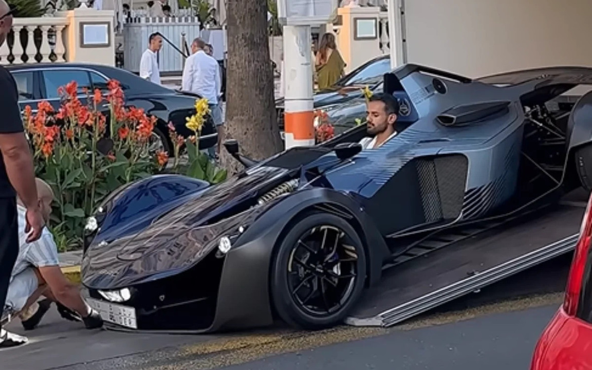 Billionaire Arrives in Monaco Driving $200,000 BAC Mono Supercar