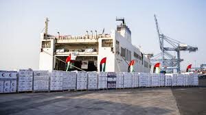 SCI Helps Prepare UAE Humanitarian Ship Bound for Gaza
