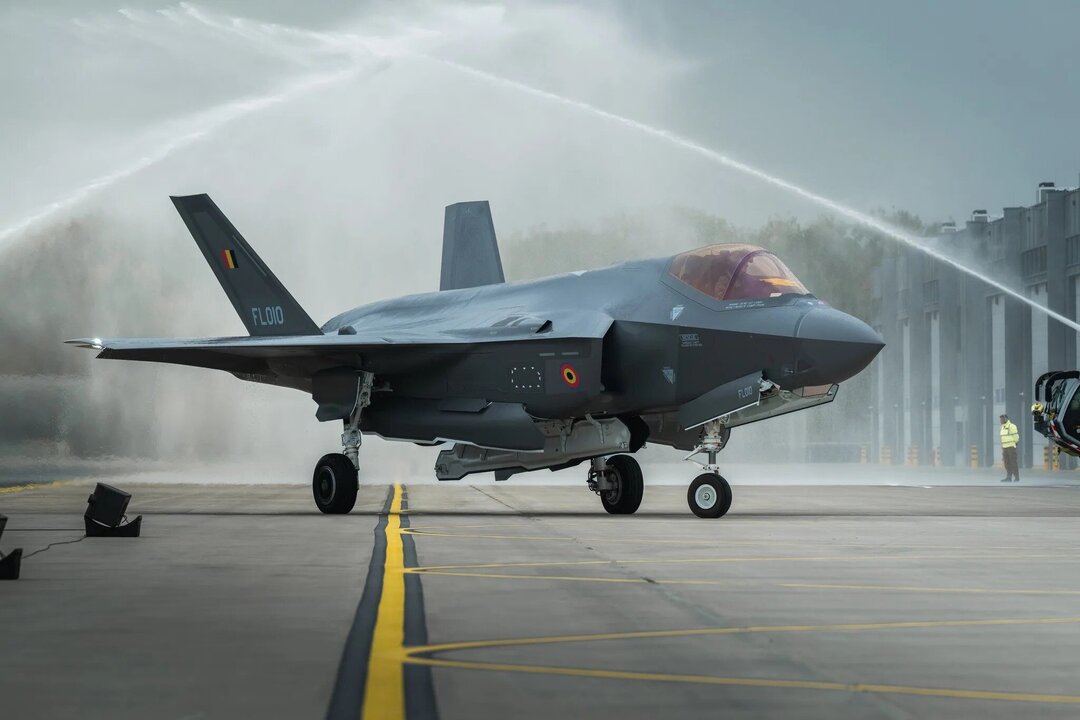 Belgium Receives First F-35A Stealth Fighters from the United States