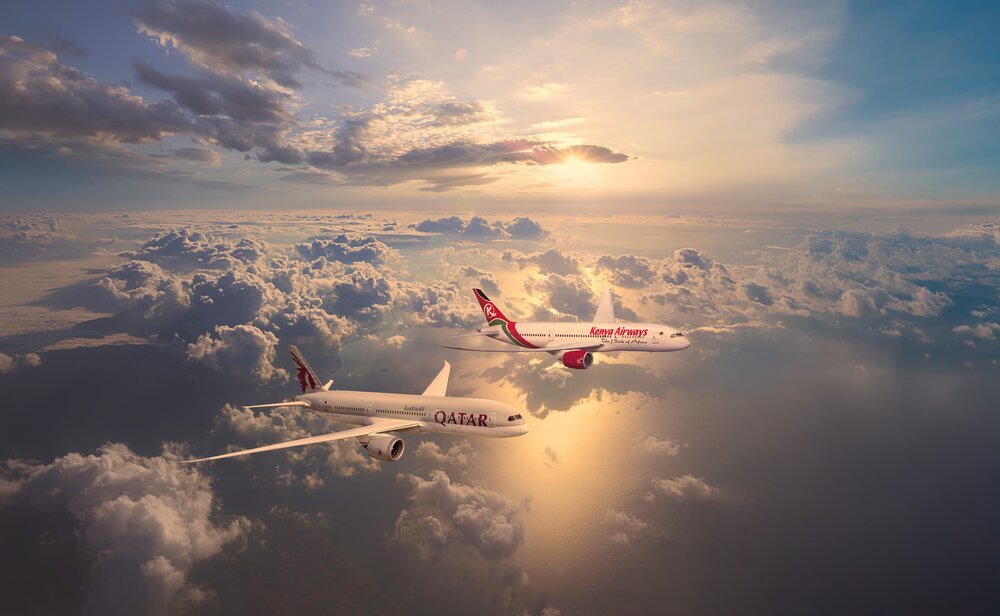 Qatar Airways and Kenya Airways Announce Codeshare Partnership