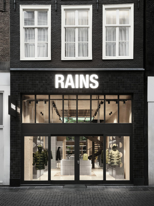 Rains Amsterdam Launches Flagship Store with Conceptual Design