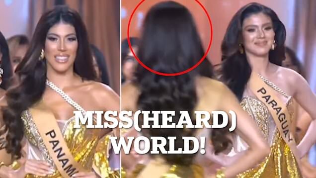 Miss Panama’s Onstage Mix-Up Sparks Viral Moment at Pageant
