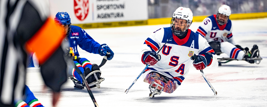 U.S. Sled Hockey Team Defeats Italy in IPH Cup Match