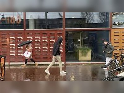 Strong Winds Prompt Code Yellow Storm Warning in the Netherlands