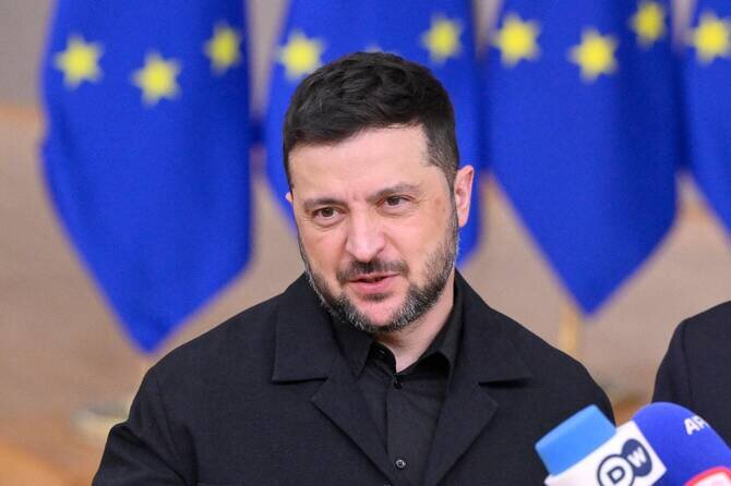Zelensky Hails 'Strong' Message of US Sanctions on Russia