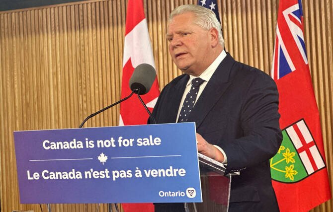 Ontario Premier Withdraws Ad Campaign to Resume Trade Talks with US