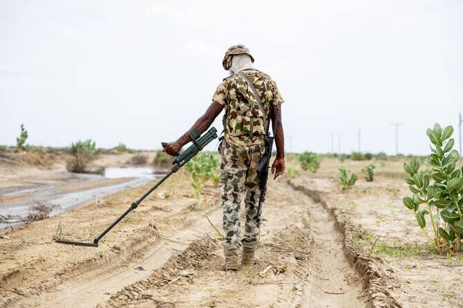 US Aid Flows to Nigeria Anti-Landmine Efforts — For Now