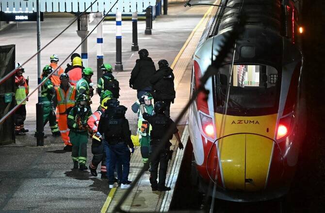 UK Police Charge Man with Attempted Murder Over Train Stabbing That ...