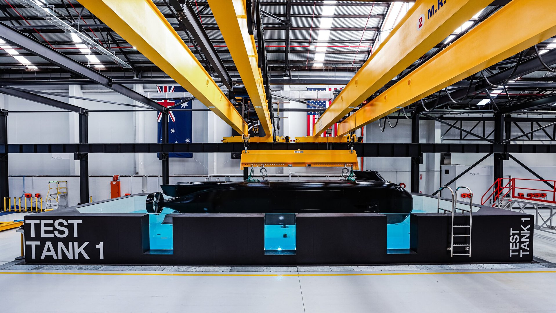 Australia’s First Ghost Shark XL-AUV Rolls Off Sydney Line as Defence Capability Boost