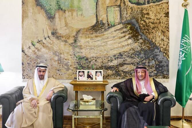 Saudi Deputy Foreign Minister Meets UAE Ambassador, German Envoy