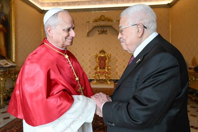 Pope Leo and Palestinian President Abbas Meet to Discuss Assistance for Gaza