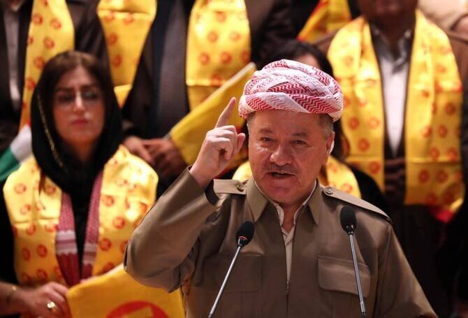 Kurdish Leader Barzani's Influence in Iraq Election