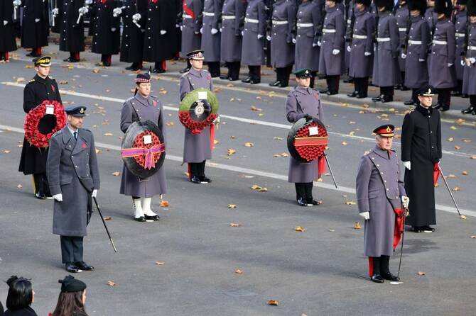 UK's King Charles III Honors Nation’s War Dead
