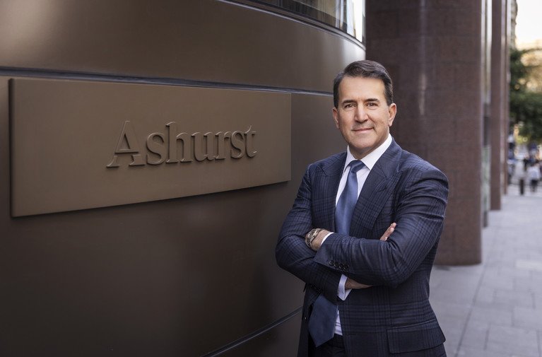Asshurst Tony Damian Eyes Top Deals as Ashurst’s Australian M&A Practice Gears ...