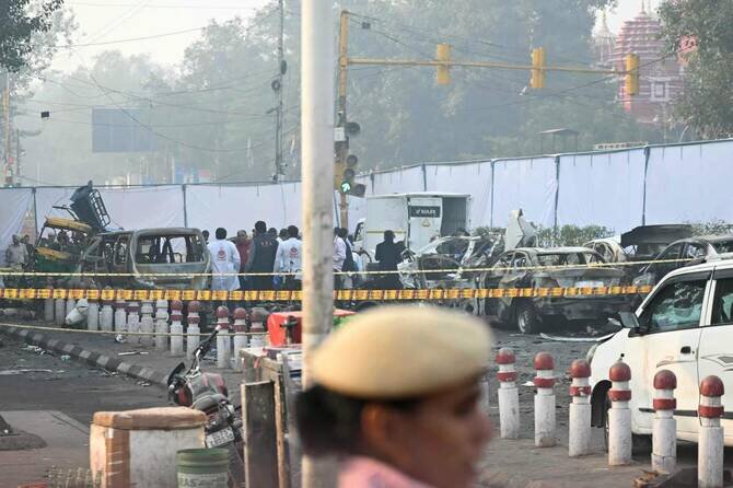 Delhi Police Probes Car Blast Under Anti-Terrorism Law