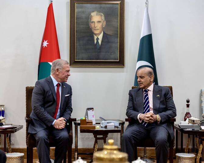 Jordan's King Abdullah Visits Pakistan for Bilateral Talks