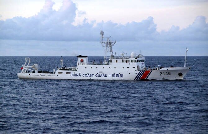 China Coast Guard Ship Formation Sails Through Senkaku Islands Amid Rising Tensions with Japan