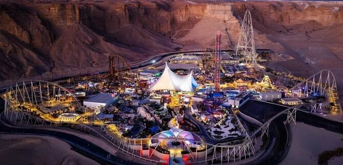 Saudi Arabia's Qiddiya City Set to Open Six Flags Theme Park in December 2025