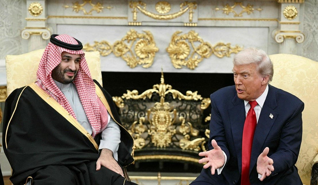 Saudi Crown Prince Affirms Palestinian State as Precondition for Israel Normalisation at White House Talks