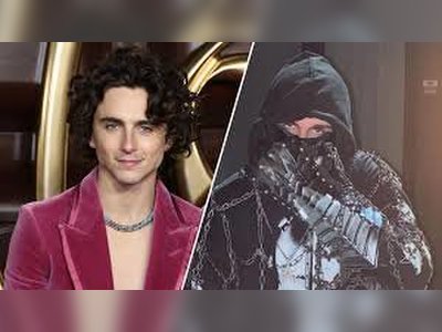 Speculation Builds Around Rumor That Timothee Chalamet Is Masked UK Rapper EsDeeKid