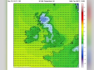 UK Braces for Arctic Arctic Blast as Temperatures Could Drop to −6°C