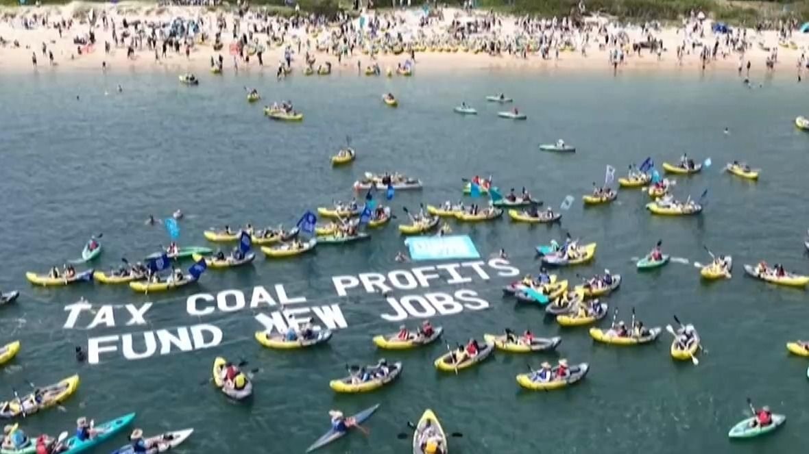 Dozens Arrested as Climate Kayak Protest Disrupts Coal Shipments at Port of Newcastle