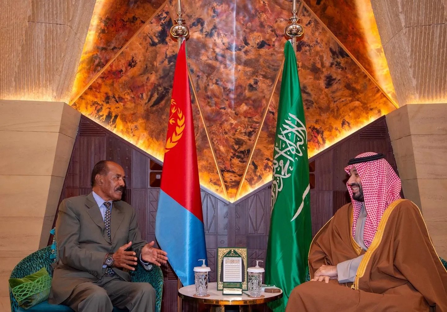 Saudi Crown Prince and Eritrean President Reinforce Bilateral Relations Through High-Level Message