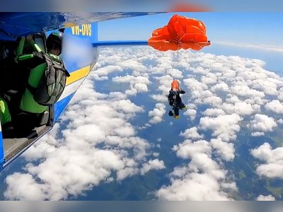 Australian Skydiver Dangles at 15,000 Feet After Parachute Snags on Plane Tail
