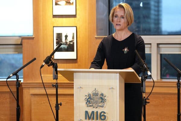 UK’s New MI6 Chief Warns That Russia Threatens Global Security as ‘Front Line Is Everywhere’