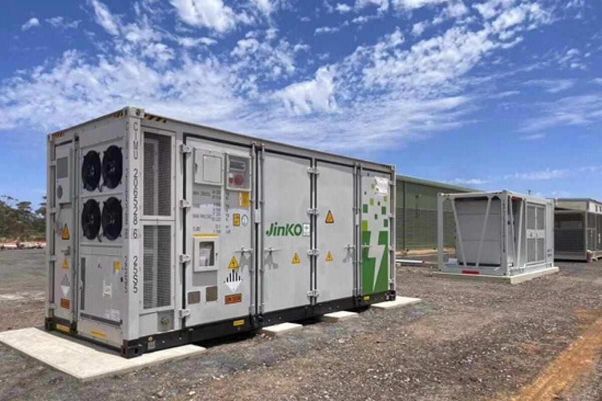 Jinko ESS Deploys First 5MWh Utility-Scale Energy Storage System in Western Australia