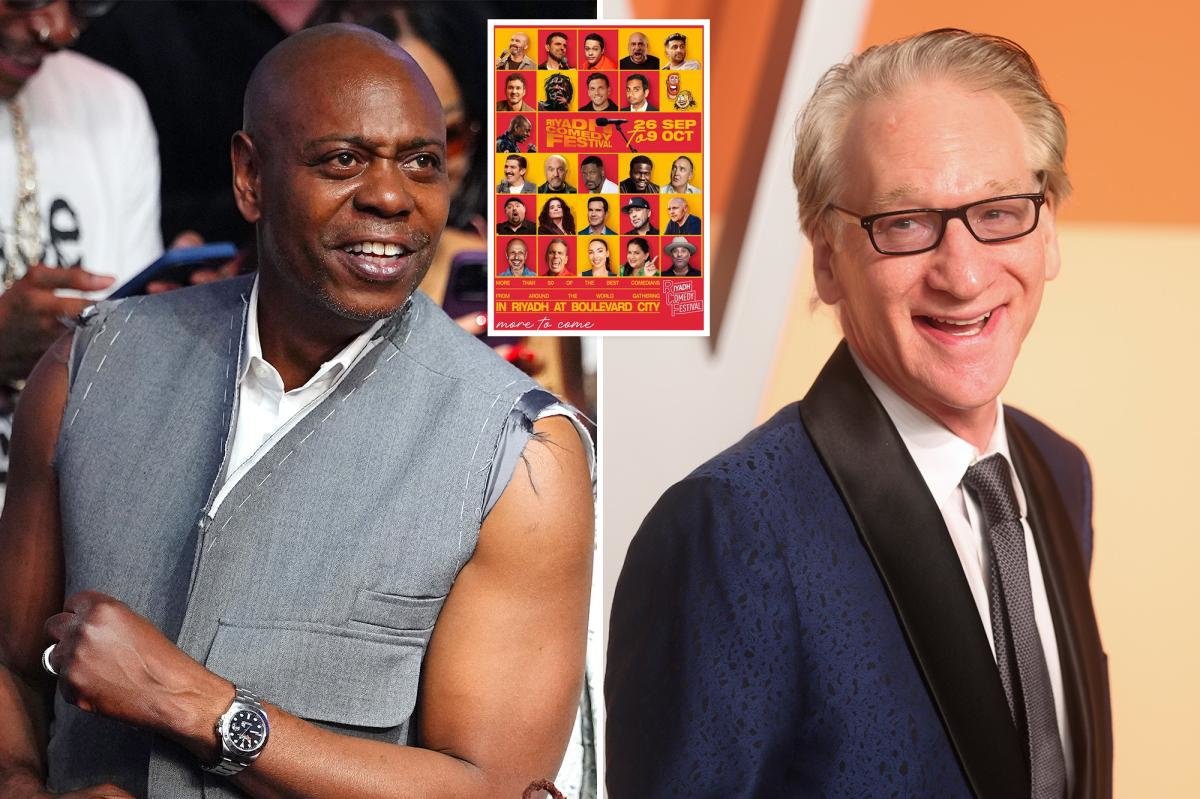 In Surprise Netflix Special, Dave Chappelle Responds Sharply to Bill Maher and Touches on Middle East Conflict