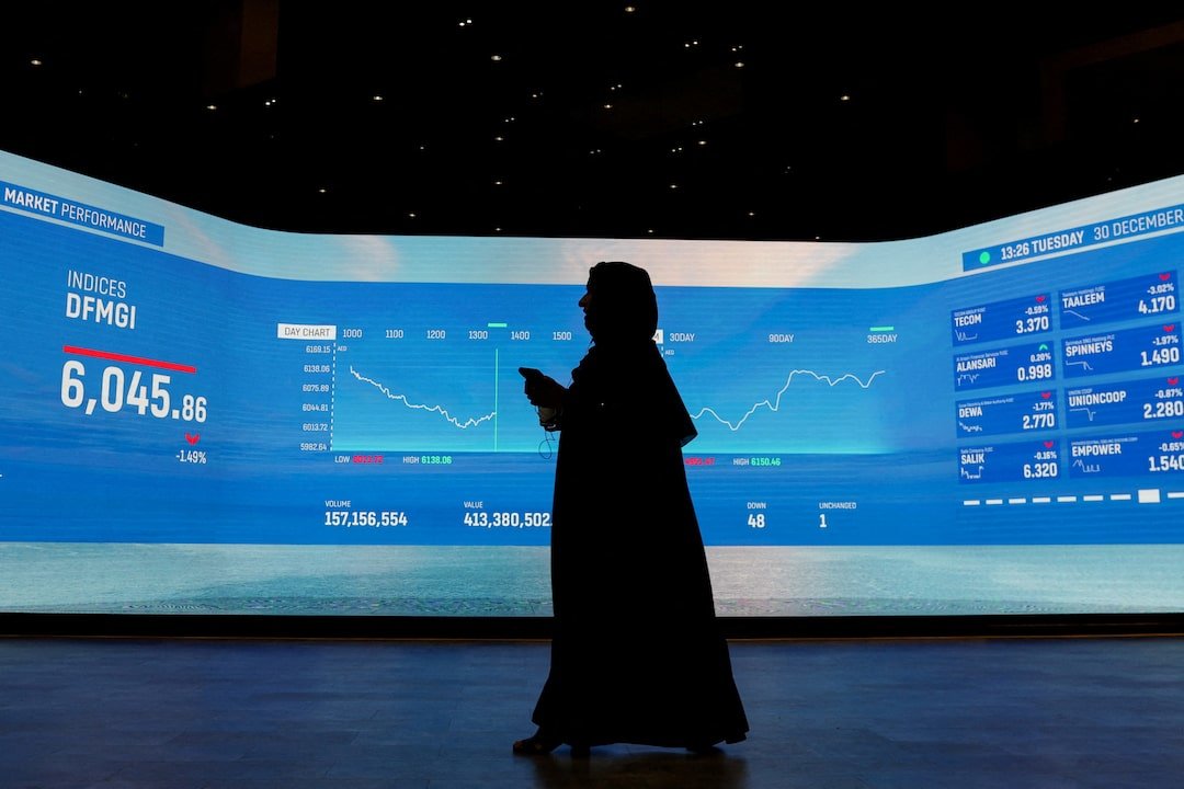 Gulf Stock Markets Slide as Saudi–UAE Rift Over Yemen Undermines Investor Confidence