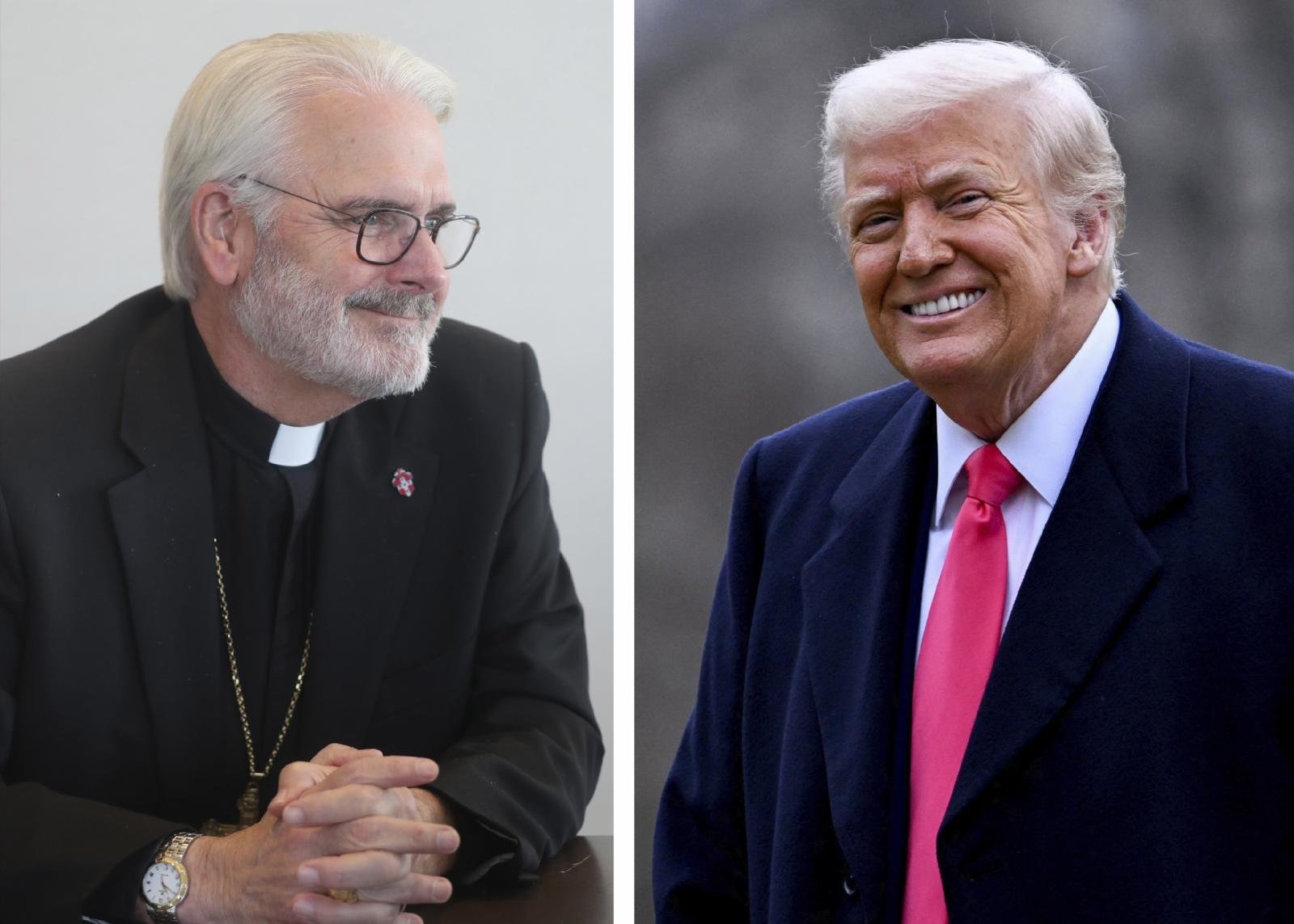 Trump and U.S. Catholic Bishops’ Leader Discuss Shared Priorities at the White House