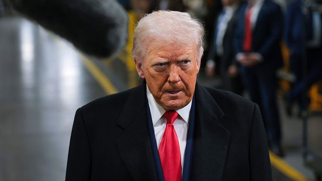 White House Backs Donald Trump After He Flips Off Heckler During Michigan Plant Tour