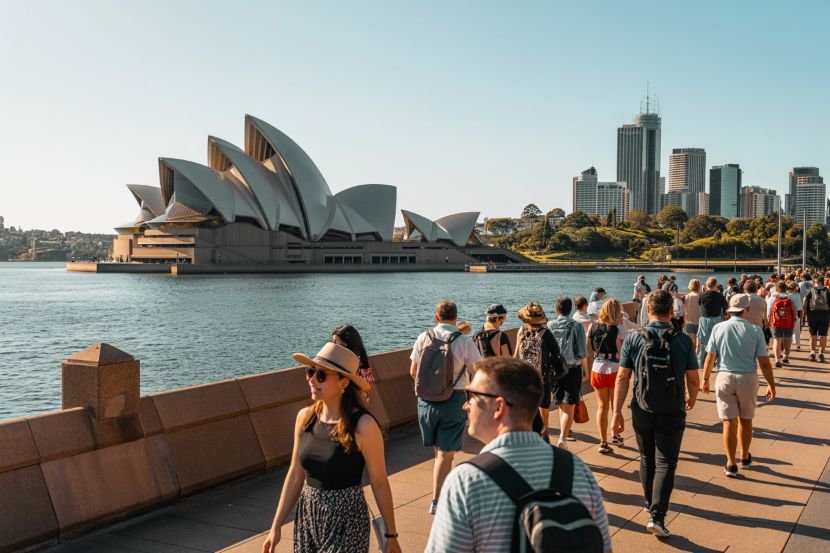 Australia’s International Visitor Numbers Surge with Arrivals Rising Sharply in Late 2025