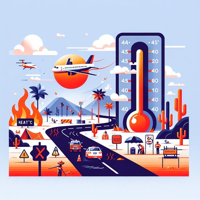 Severe Heatwave in Western Australia Prompts Warnings for Travellers and Public Health Advisories