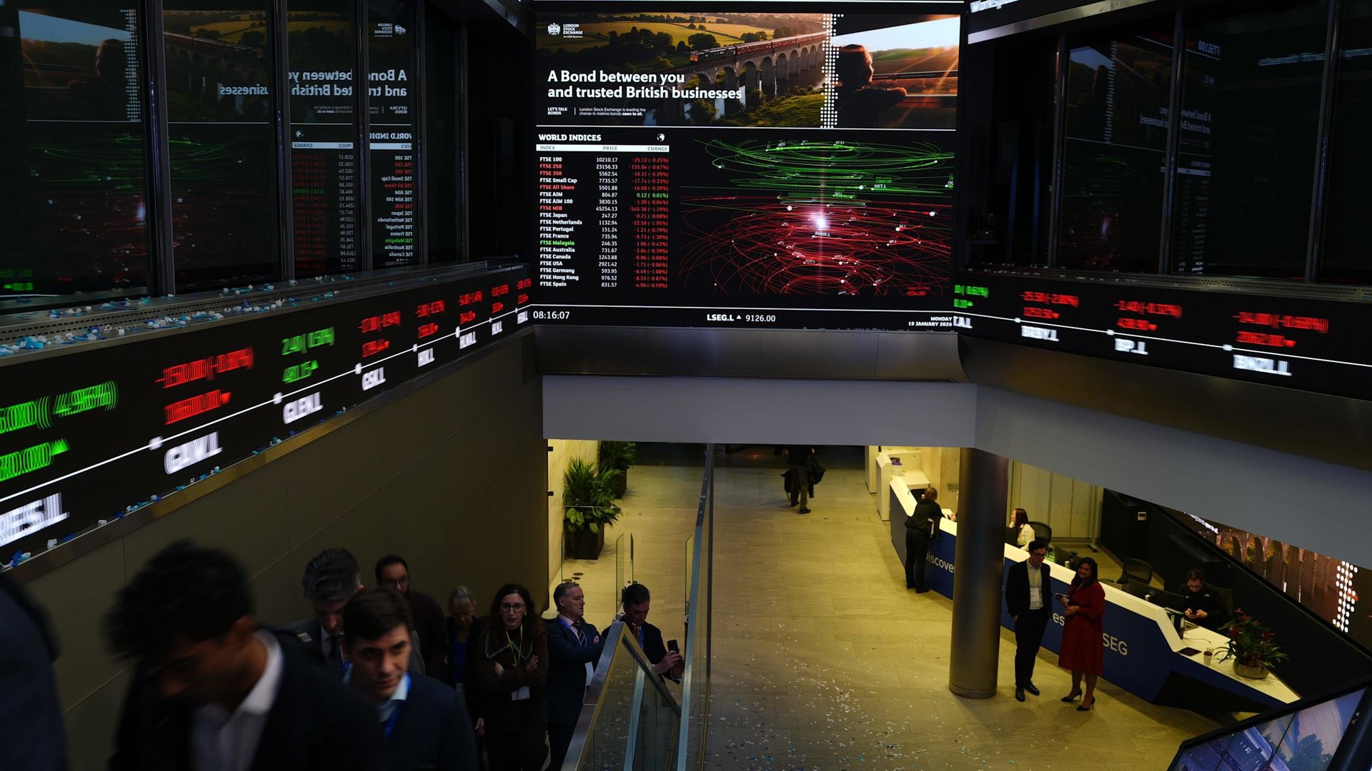 FTSE 100 and Global Markets Weaken as Tariff Threats and Japanese Bond Sell-off Shake Investor Confidence