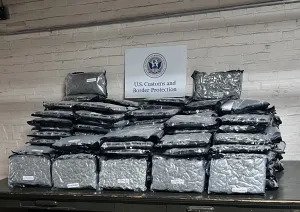 Philadelphia CBP Seizes Nearly Half-Thousand Pounds of Marijuana in Container Bound for UK