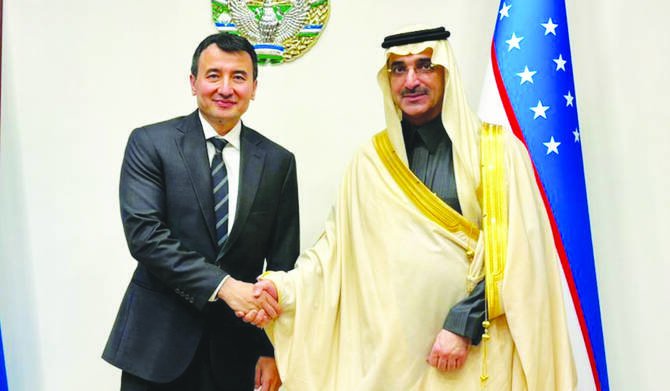 Saudi Sovereign Wealth Fund Chief Holds Talks With Uzbekistan’s Deputy Prime Minister in Tashkent