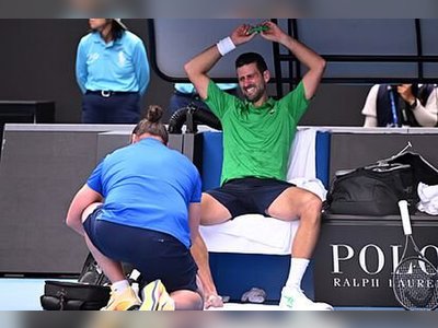 Djokovic Advances to Australian Open Semifinal After Fortuitous Quarterfinal Turnaround