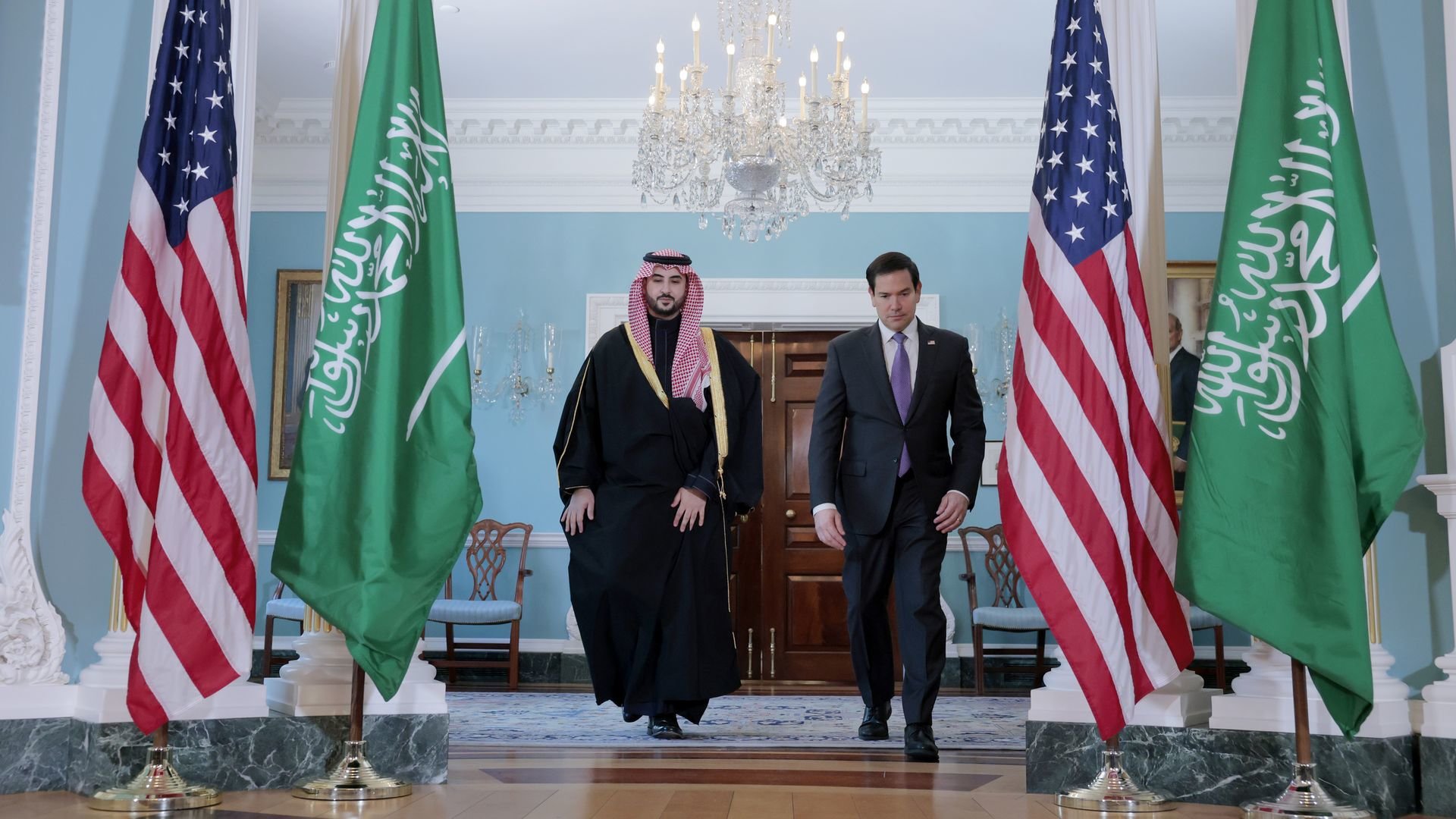 Saudi and Israeli Officials Hold Strategic Talks in Washington on Potential U.S. Action Against Iran
