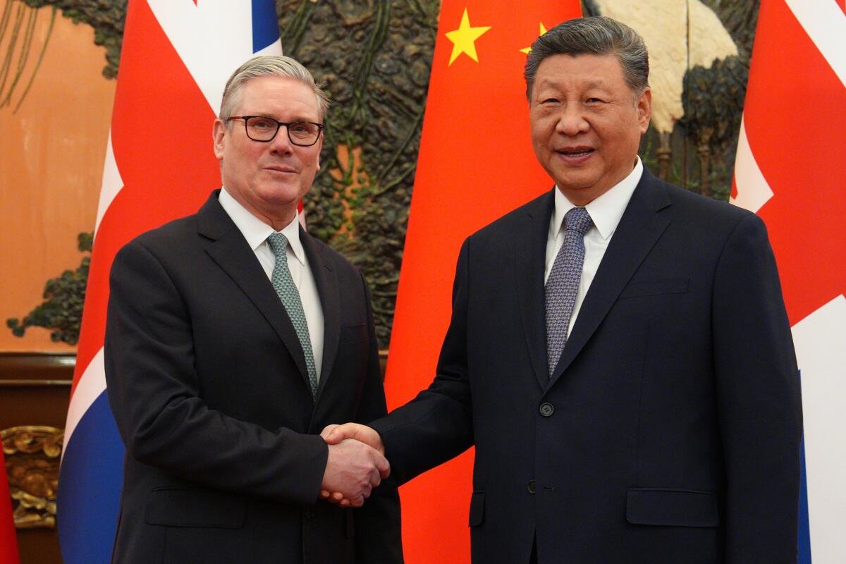 Starmer and Xi Advocate a Deeper Strategic Partnership Between the UK and China