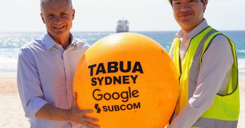 Google’s Tabua Subsea Cable Reaches Sydney, Advancing Australia’s Digital Connectivity