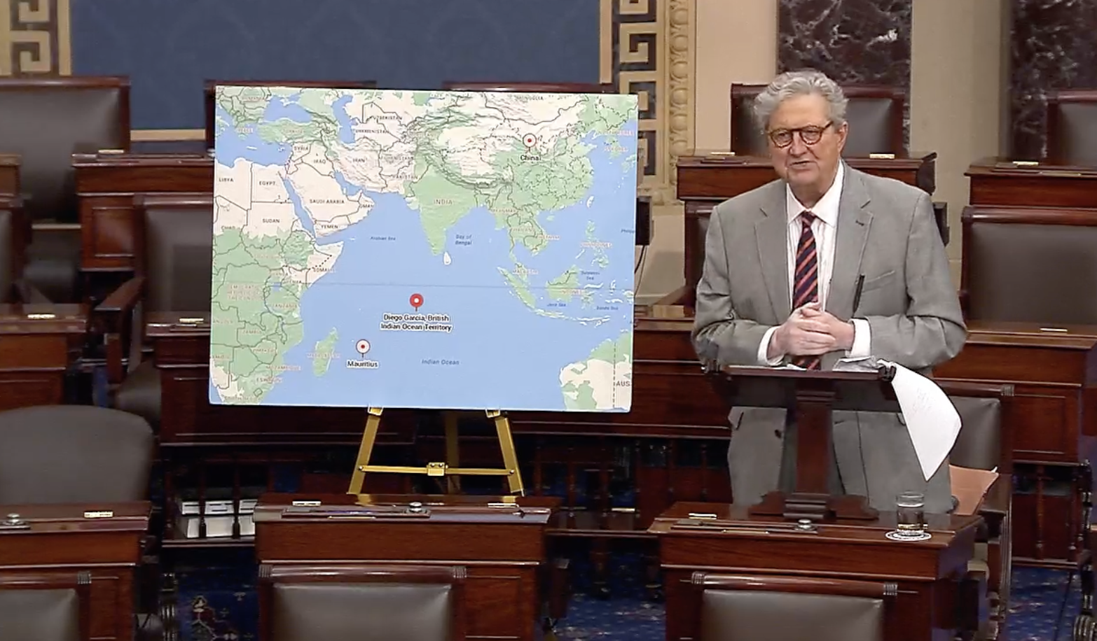 US Senator Urges UK to Abandon Chagos Sovereignty Transfer, Citing Threat to Diego Garcia Base