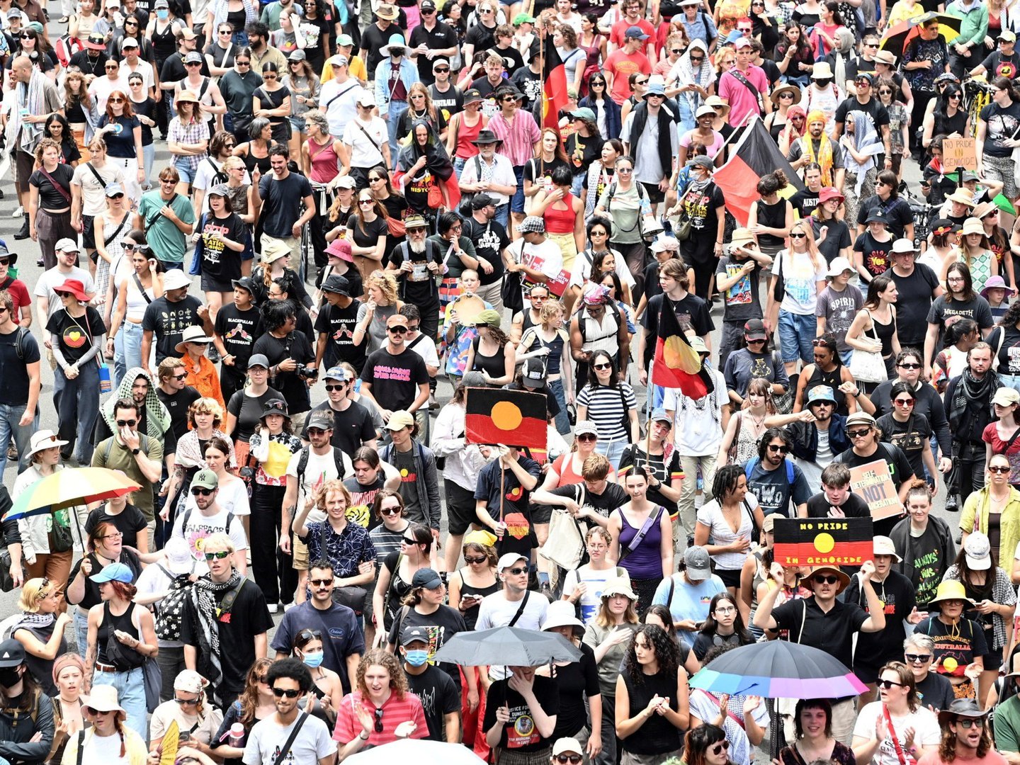 Man in Perth Charged with Terrorism After Bomb Thrown at Indigenous Rights Rally