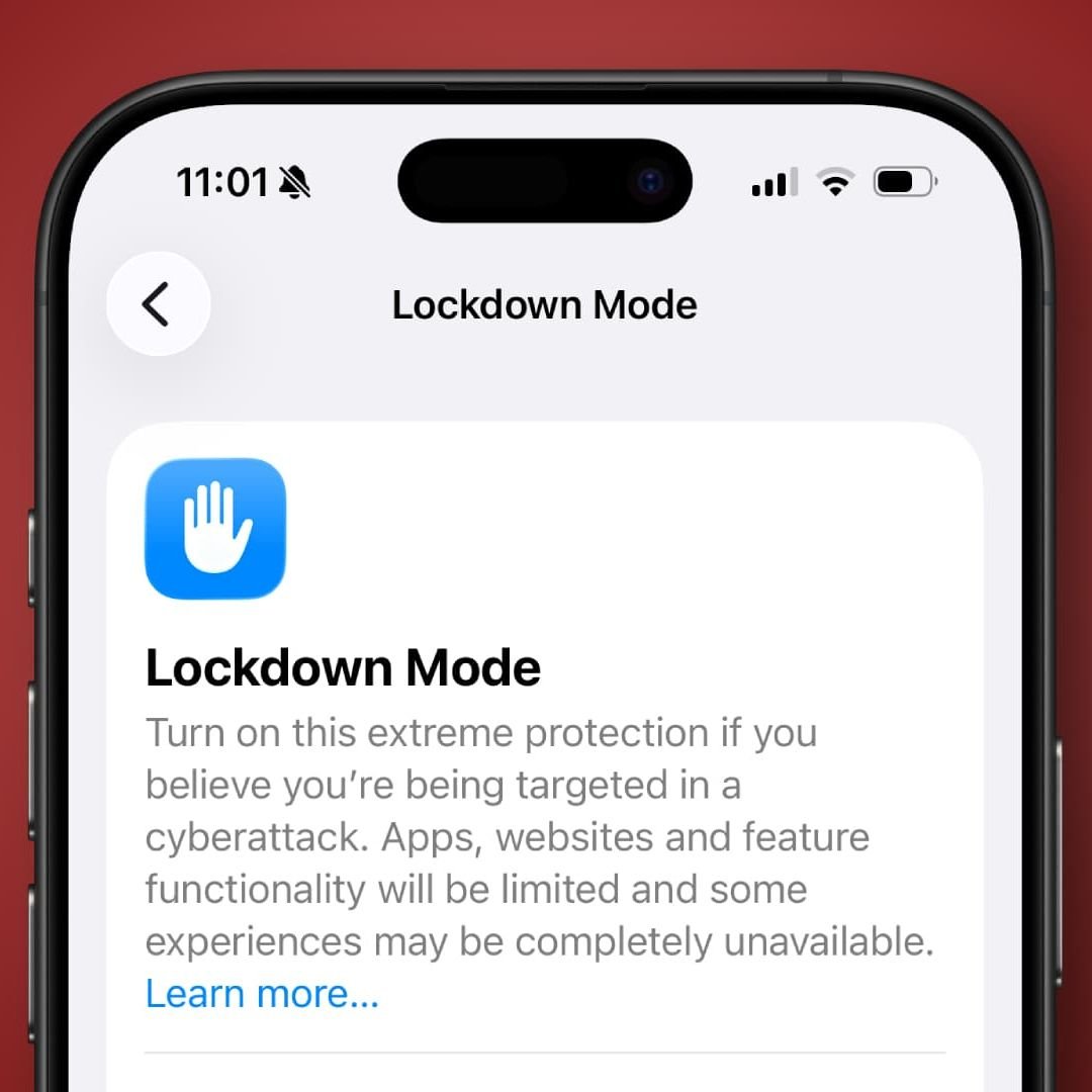 Apple iPhone Lockdown Mode blocks FBI data access in journalist device seizure